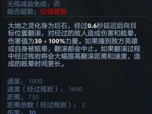 Dota大地之灵全面解析：技能加点与出装攻略实战秘籍