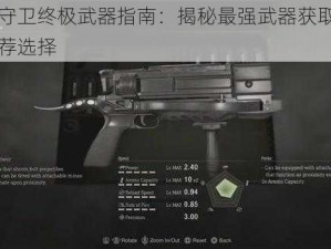 黑色守卫终极武器指南：揭秘最强武器获取途径与推荐选择