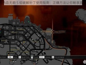 《热血无赖 S 组破解补丁使用指南：正确方法让你畅享游戏》