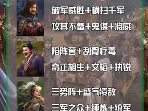 《三国志12：武将培养心得之实战策略与技巧探索》