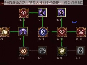 暗黑3巅峰之路：猎魔人技能组合攻略——通关必备秘籍