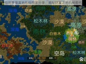 迷你世界最富地形码独家分享：揭秘财富之地的秘密代码