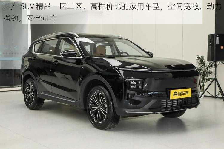 国产 SUV 精品一区二区，高性价比的家用车型，空间宽敞，动力强劲，安全可靠