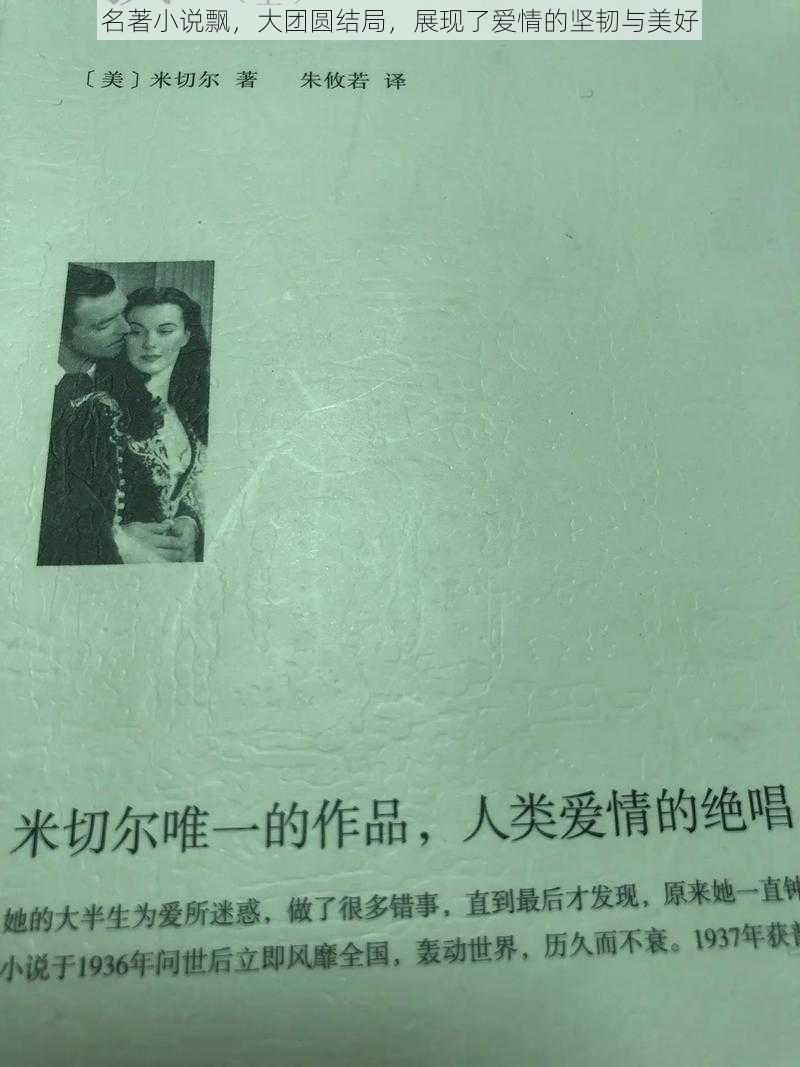 名著小说飘，大团圆结局，展现了爱情的坚韧与美好