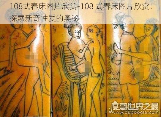 108式春床图片欣赏-108 式春床图片欣赏：探索新奇性爱的奥秘