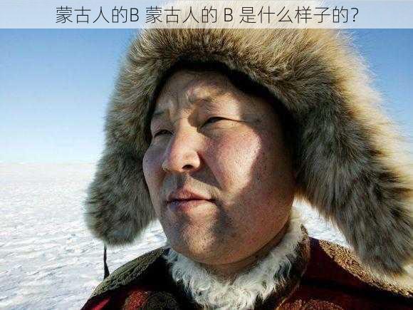 蒙古人的B 蒙古人的 B 是什么样子的？