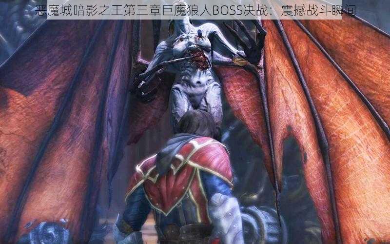 恶魔城暗影之王第三章巨魔狼人BOSS决战：震撼战斗瞬间