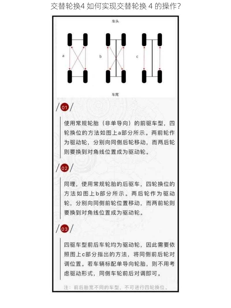 交替轮换4 如何实现交替轮换 4 的操作？