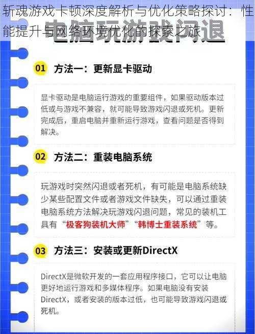 斩魂游戏卡顿深度解析与优化策略探讨：性能提升与网络环境优化的探索之旅