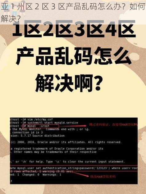 亚 1 州区 2 区 3 区产品乱码怎么办？如何解决？