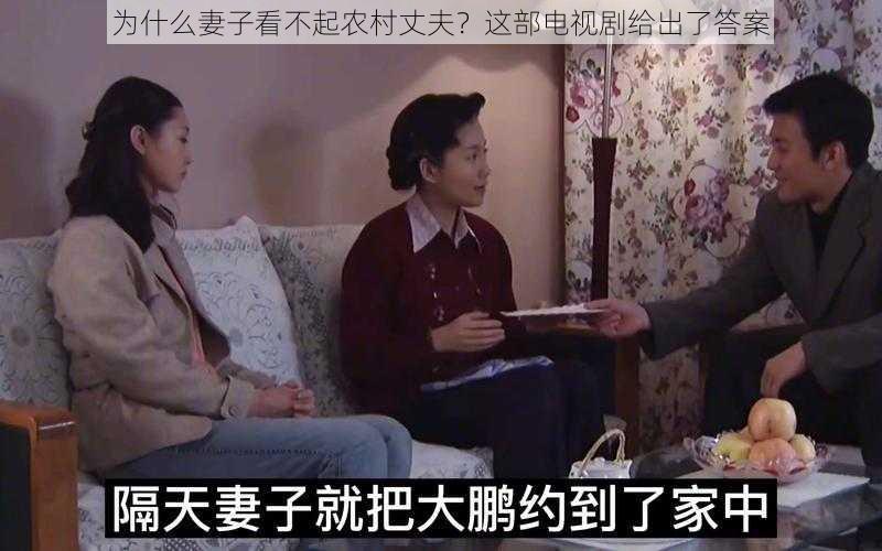 为什么妻子看不起农村丈夫？这部电视剧给出了答案