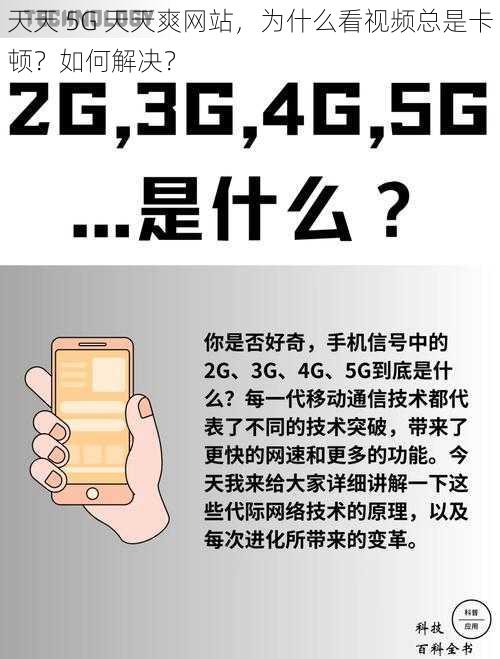 天天 5G 天天爽网站，为什么看视频总是卡顿？如何解决？