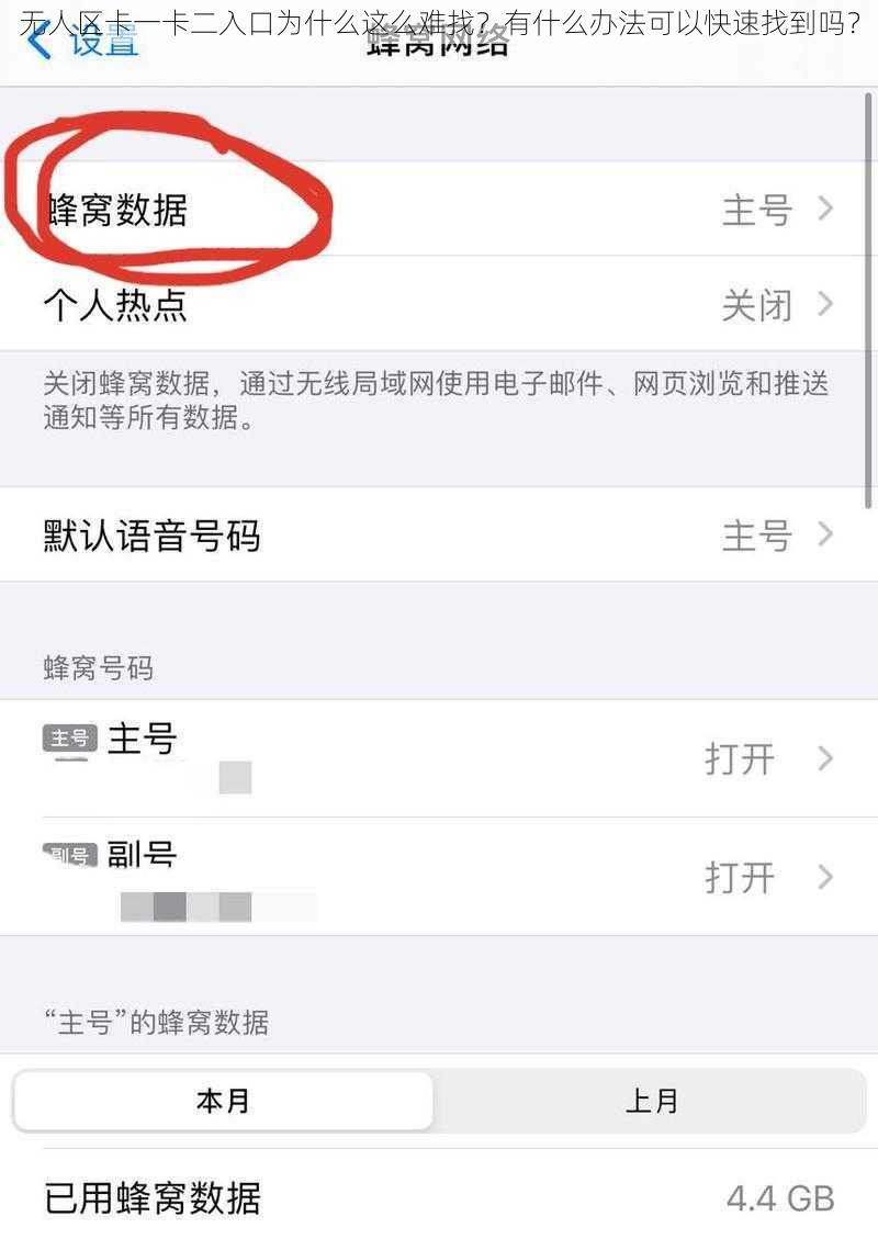 无人区卡一卡二入口为什么这么难找？有什么办法可以快速找到吗？