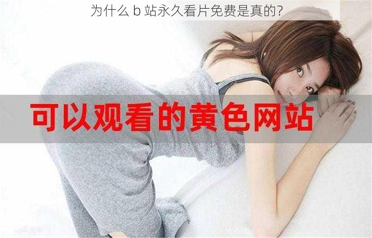 为什么 b 站永久看片免费是真的？