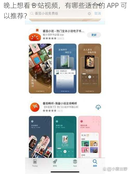 晚上想看 B 站视频，有哪些适合的 APP 可以推荐？