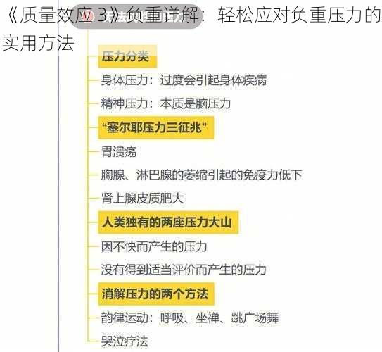 《质量效应 3》负重详解：轻松应对负重压力的实用方法