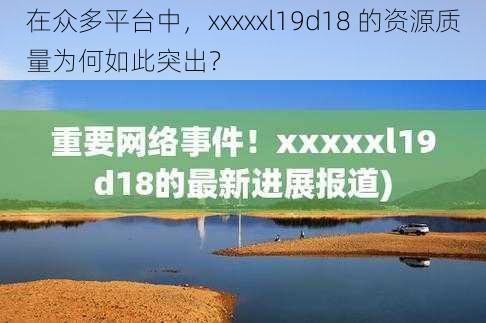 在众多平台中，xxxxxl19d18 的资源质量为何如此突出？