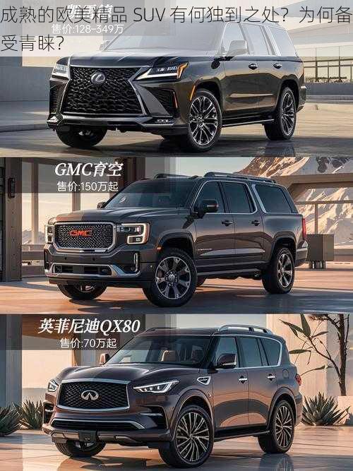 成熟的欧美精品 SUV 有何独到之处？为何备受青睐？