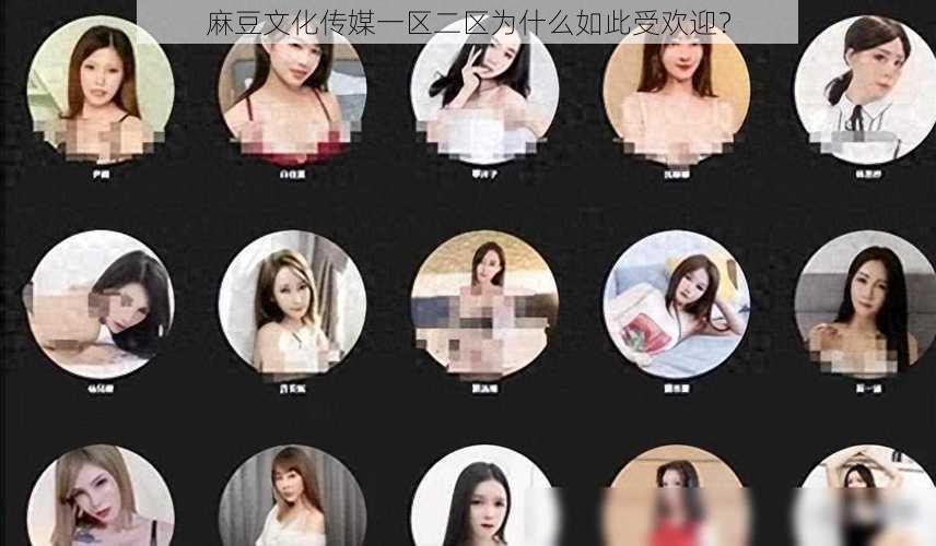 麻豆文化传媒一区二区为什么如此受欢迎？