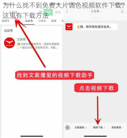 为什么找不到免费大片调色视频软件下载？这里有下载方法