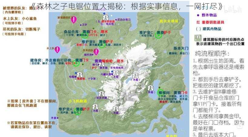 《森林之子电锯位置大揭秘：根据实事信息，一网打尽》